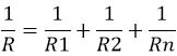 формула ток через резистор