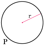 Найти радиус круга, зная окружность