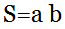 формула Площадь прямоугольника