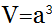 формула Объем куба