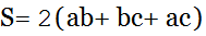 формула площадь прямоугольного параллелепипеда