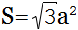 формула Площадь поверхности тетраэдра