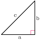 Сторона прямоугольного треугольника